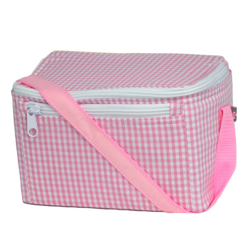 MINT Pink Gingham Lunch Box