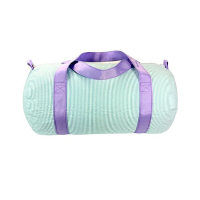 MINT Mermaid Seersucker Medium Duffle