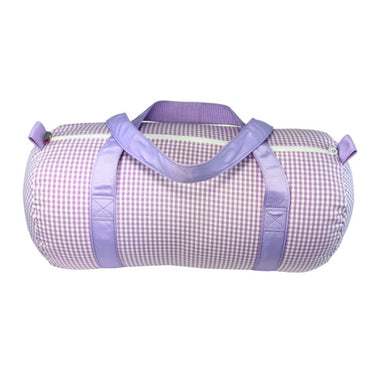 MINT Lilac Gingham Medium Duffle