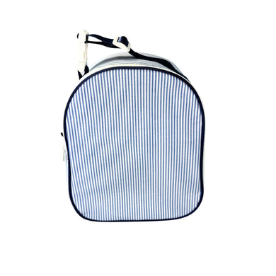 MINT Navy Blue Preppy Strip Glossy Line