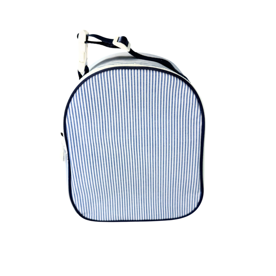 MINT Navy Blue Preppy Strip Glossy Line