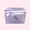 MINT Lilac Preppy Stripe  Lunch Box