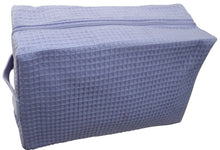 Waffle Cosmetic Pouch Large Lavender