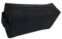 Waffle Cosmetic Pouch Small Black
