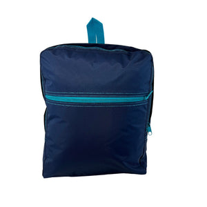 MINT Medium Backpack Navy Aqua