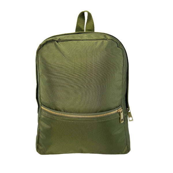 kardashian mini backpack MINT Small Backpack Olive Nylon – Dezyne by ilysa
