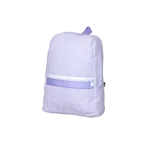MINT Small Backpack Lilac seersucker