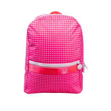 MINT Small Backpack Flamingo Gingham
