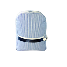 MINT Small Backpack Navy Preppy Stripe