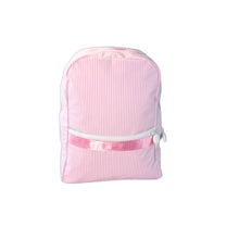MINT Small Backpack Pink Preppy Stripe