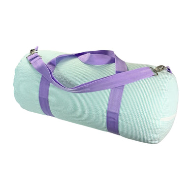 Mermaid Seersucker Weekend duffle