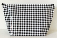 Sarahjane Cosmetic Bag Black Gingham