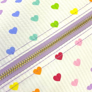 MINT Tiny Hearts Medium Duffle