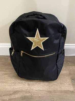 MINT Nylon Diego Backpack Gold Star