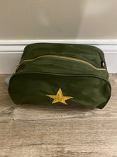 MINT Olive Nylon Traveler with star applique