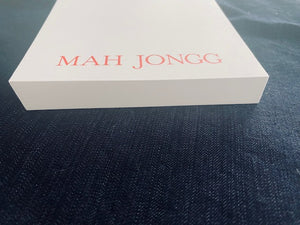 Mah Jongg Note Pad -DOT BAM CRACK - MAH JONGG