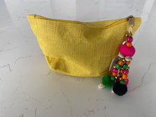 Canasta Queen themed yellow pouch