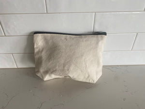 Canasta Themed 8 inch Gusseted Pouch TAKE YOUR TALON