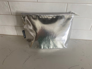Canasta Themed Metallic  Gusseted Pouch TAKE YOUR TALON