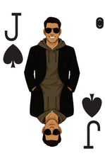 Red Martini  themed playing cards - 2 Deck Set