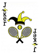 Tennis themed playing cards - 2 Deck Set