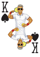 Pickleball themed playing cards - 2 Deck Set
