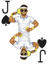 Pickleball themed playing cards - 2 Deck Set
