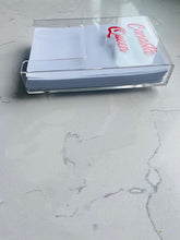 Canasta Themed Acrylic Small Note Paper Holder