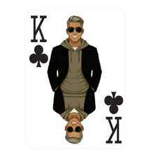 Green Martini themed playing cards - 2 Deck Set