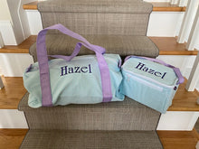 MINT Mermaid Seersucker Medium Duffle