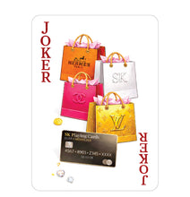 Shopping themed playing cards - 2 Deck Set