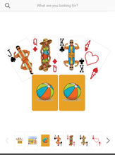 Beach themed playing cards - 2 Deck Set