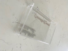 Canasta Themed Acrylic Medium Catch All flip Lid Box