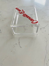 Canasta Themed Acrylic Small Catch All flip Lid Box