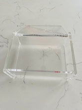Canasta Themed Acrylic Small Catch All flip Lid Box