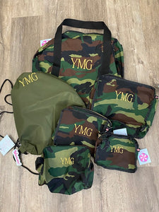 Mint Camo Medium Duffle bag