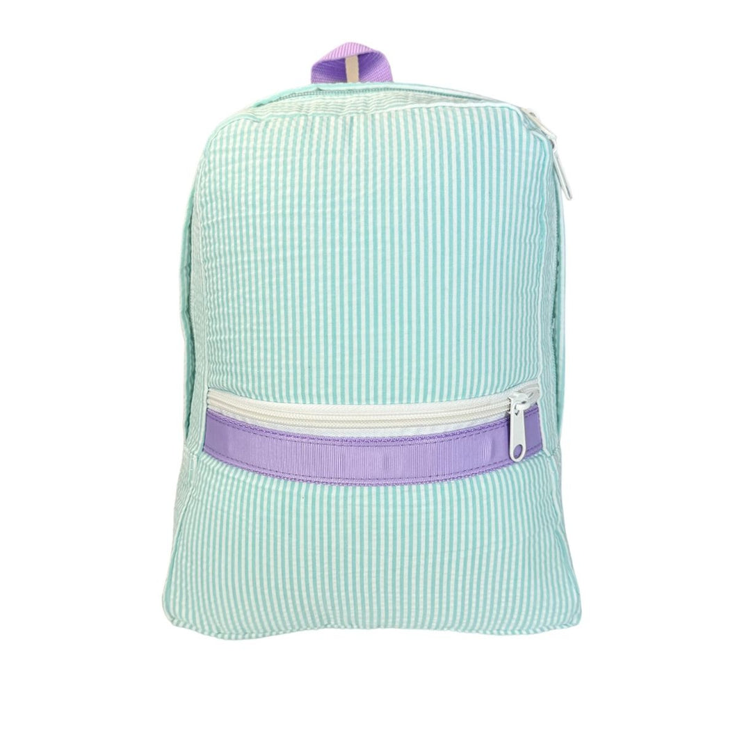 MINT Small Backpack Mermaid Seersucker