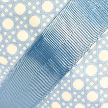 Cosmo Bag -- Flat Zip Pouch Baby Blue Bungalow
