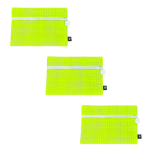 Cosmo Bag -- Flat Zip Pouch Highlighter