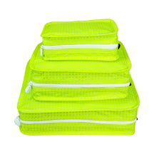 MINT Stacking Set Packing Squares Highlighter yellow Gingham