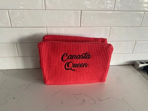 Canasta Queen Themed Waffle Pouch