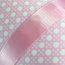 Cosmo Bag -- Flat Zip Pouch Baby Pink Bungalow