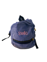 MINT Medium Backpack Navy Chambrey