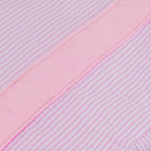 MINT Pink Seersucker  Hold - All Duffles