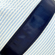 MINT Navy Blue Preppy Strip Glossy Line