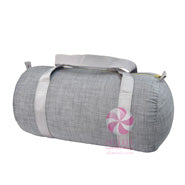 MINT Grey Chambrey Medium Duffle