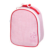 MINT Red Seersucker Gumdrop Lunch Box