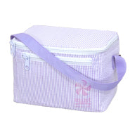 MINT Lilac Seersucker Lunch Box