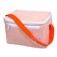 MINT Orange Seersucker Lunch Box