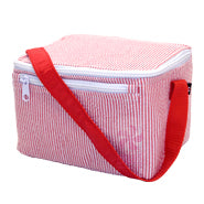 MINT Red Seersucker Lunch Box